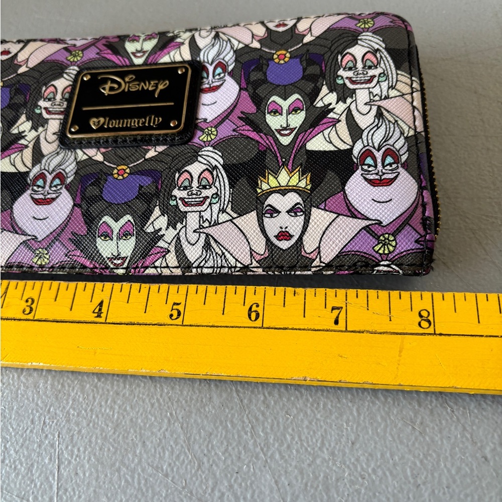 Disney Loungefly Villains Mini Backpack With Matching Wallet - Picture 11 of 13